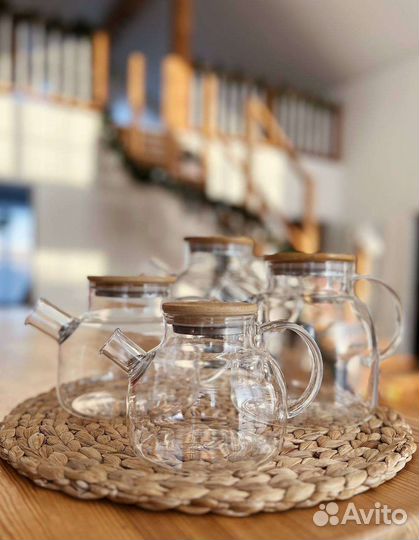 Чайник стеклянный заварочный 