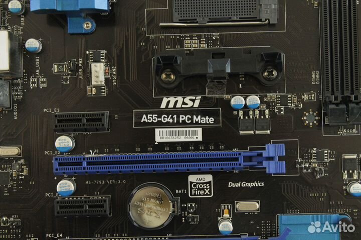 Материнская плата (FM2/FM2+) MSI A-55-G41 PC Mate