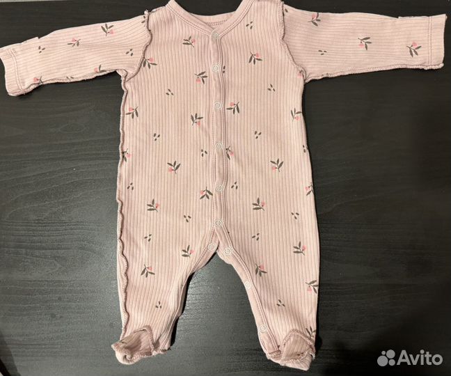 Слипы для новорожденного 62 размер (3шт)