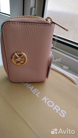 Кошелек Michael Kors Fulton zip around coin case