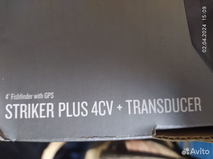 Эхолот garmin striker plus 4cv