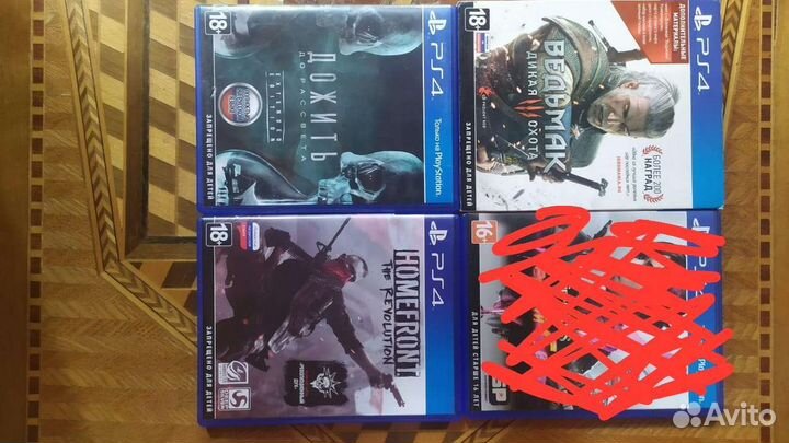 Игры для приставок ps4