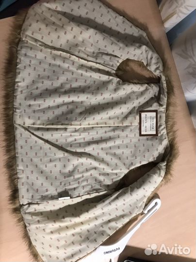 Меховая жилетка 104 см