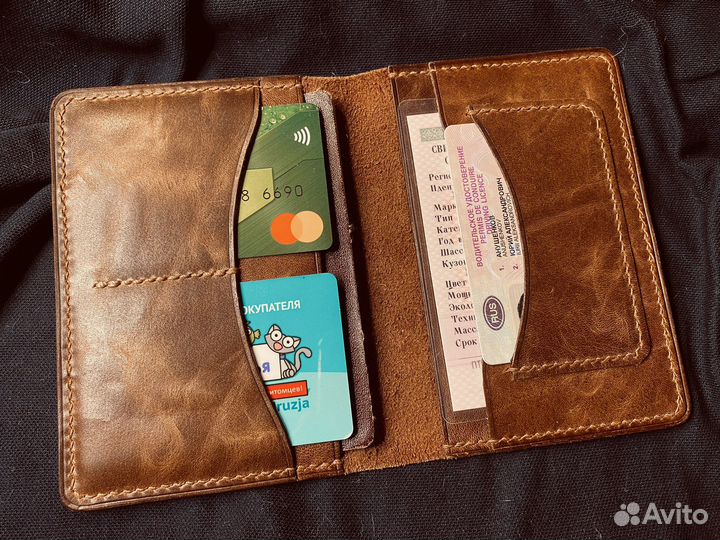 Портмоне ручной работы