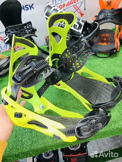 Крепление для сноуборда flux/bent metal/now