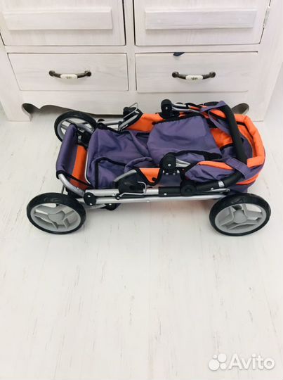 Коляска трансформер 3 в 1 для кукол Buggy Boom