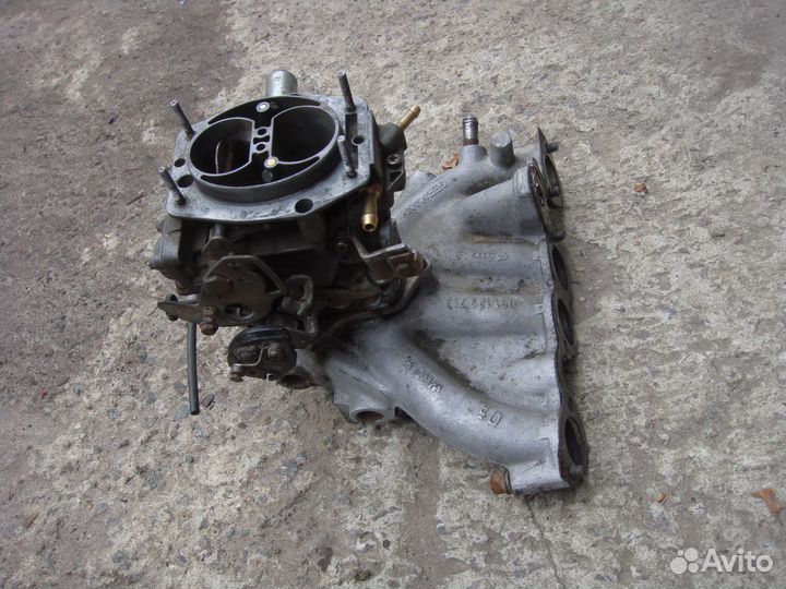 Ауди коллектор впуск 4 цилиндров карбюратор 08