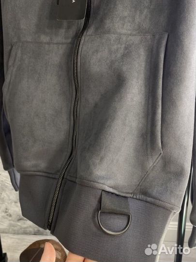 Dolce gabbana плюшевый зип худи, кофта (QR код)