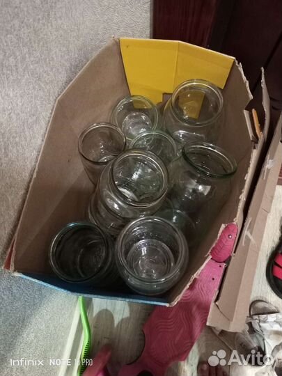 Банка стеклянная