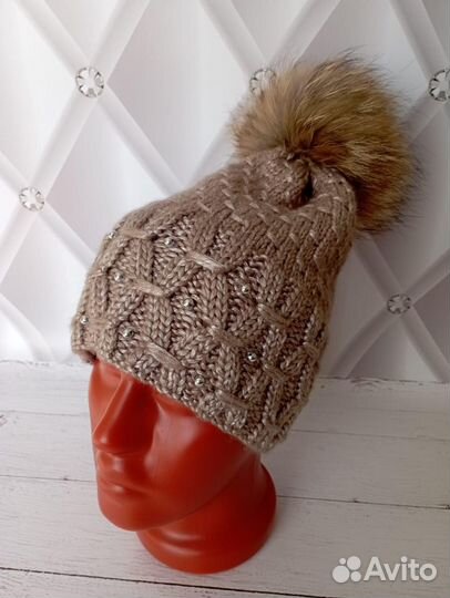 Шапки с помпоном