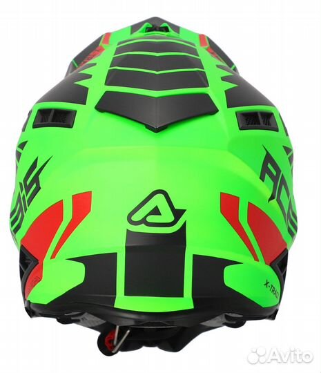 Мотошлем Acerbis X-track Fluo-Green 2023