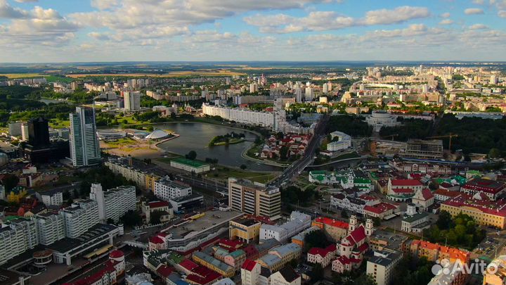 Аэросъемка, съемка с квадрокоптера Dji Mavic 3