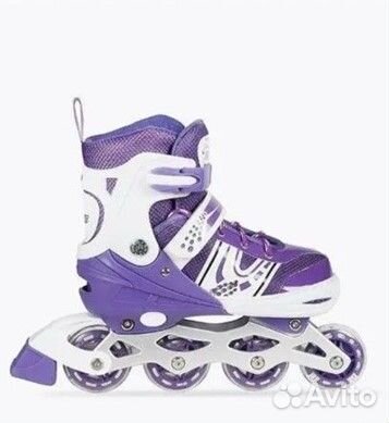 Ролики детские раздвижные SportSpin, размер 30-33