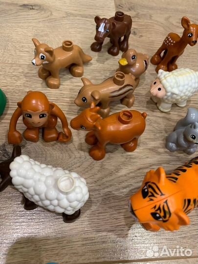 Lego дупло животные