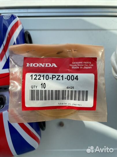 Маслосьемные колпачки honda 12210-PZ1-004