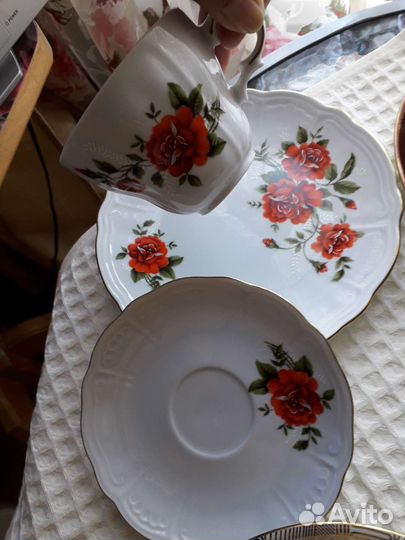 Фарфоровое трио Winterling/Waldsassen Bavaria