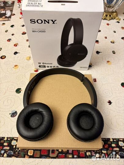 Беспроводные наушники sony wh ch500