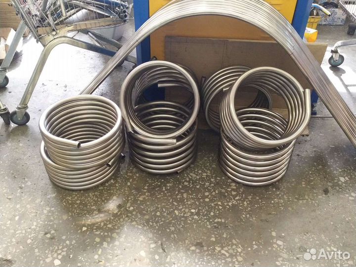 Змеевик из нержавейки, спираль