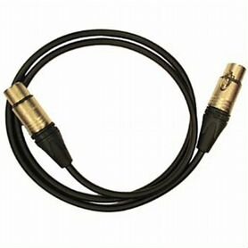 Кабель для радиосистем GS-PRO miniJackSt-screw - XLR3M (CL 100) 1 метр black