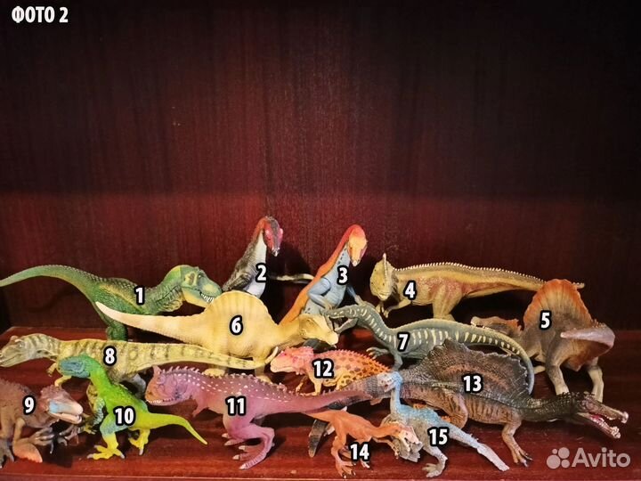 Динозавры фигурки Schleich Papo