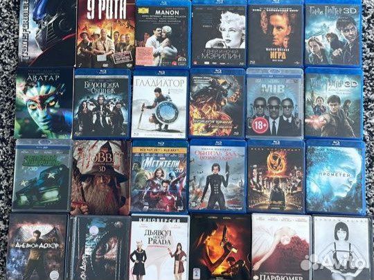 Большая коллекция фильмов на дисках