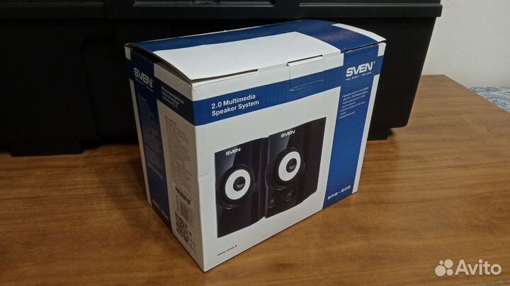 Колонки Sven SPS-605 2.0 Black