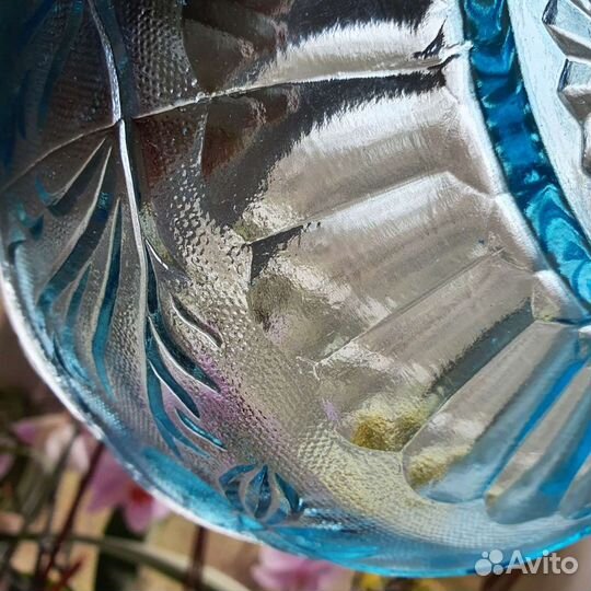 Винтаж салатник никольский стеклозавод