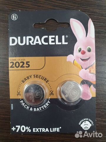 Батарейка Duracell CR 2025 1 шт