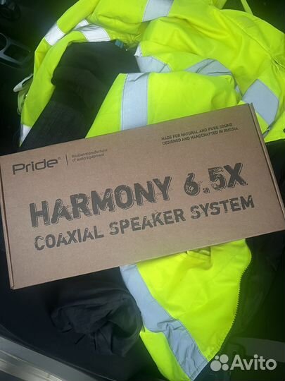Колонки pride harmony 6.5x (новые)