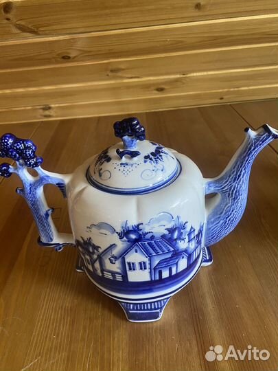 Чайник заварочный Гжель