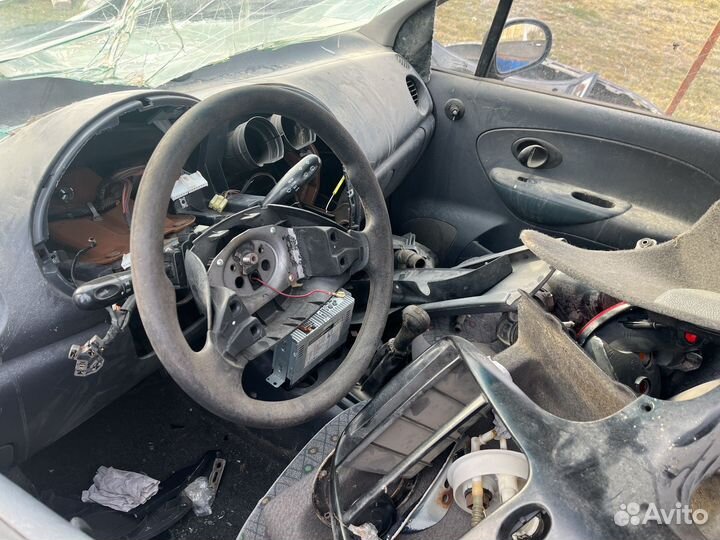 Daewoo Matiz 0.8 МТ, 2007, битый, 66 666 км