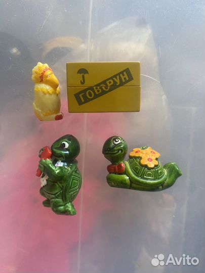 Киндер сюрприз игрушки 90-х ландрин