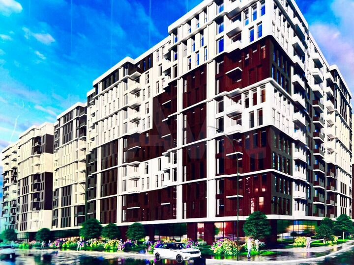 2-к. квартира, 59,7 м², 7/12 эт.