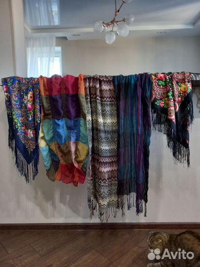Шарфы палантины платки