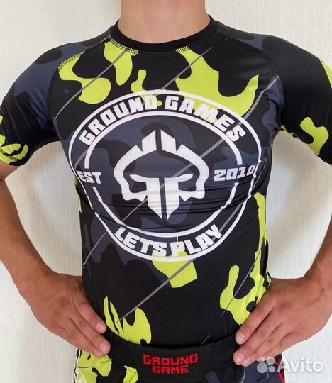 Комплект рашгард + шорты Ground Games
