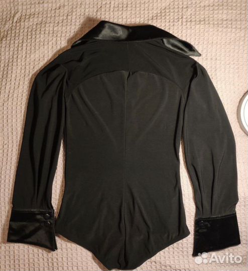 Рубашка-боди для бальных танцев Ю-1