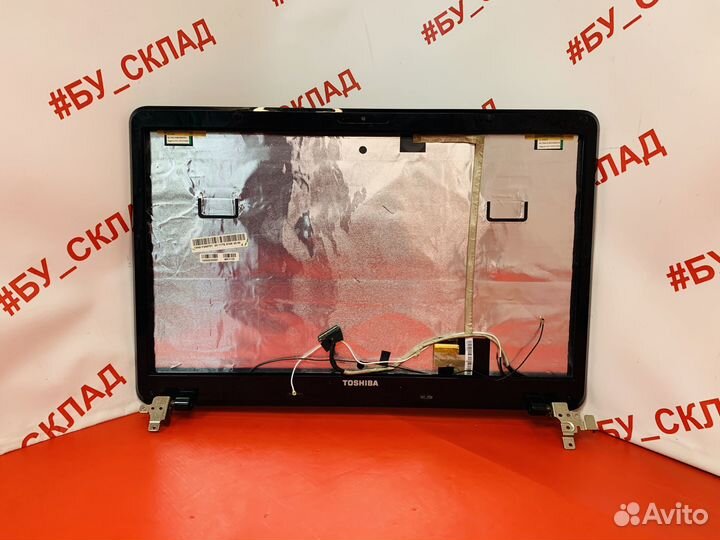 Крышка+петли+рамка+шлейф матрицы Toshiba L775D (зк