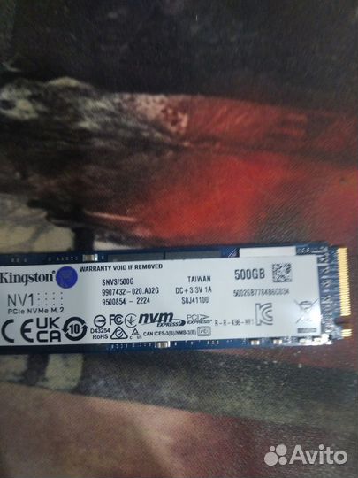 Внутренний SSD диск M2 A400 480гб