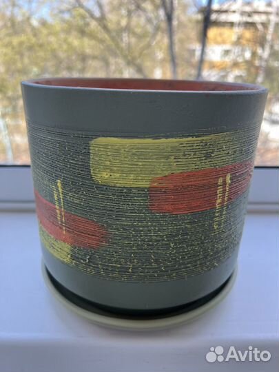 Горшок керамический для цветов