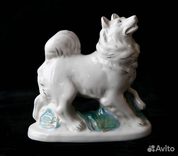 Статуэтка СССР собака лайка