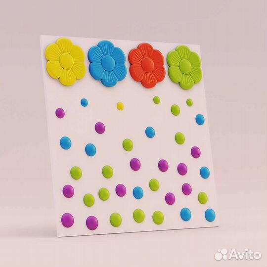 Гипсовая 3D панель 