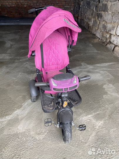 Велосипед детский с ручкой