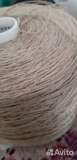 Пряжа лен