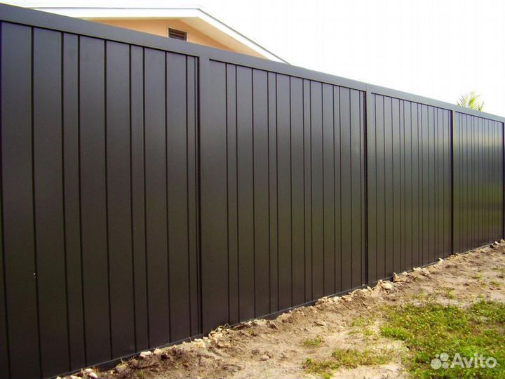 Заборы из профлиста