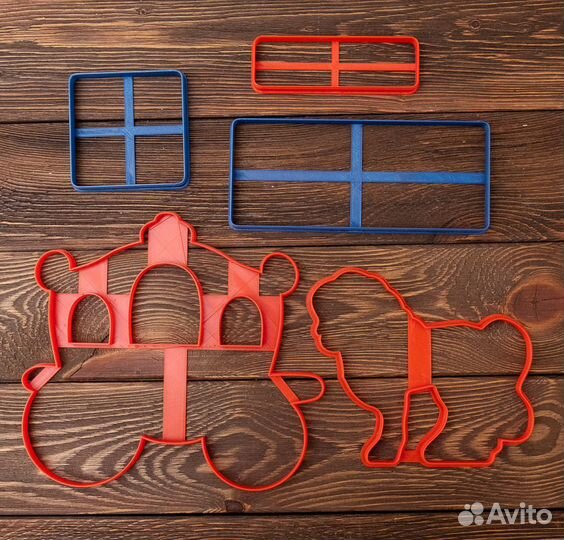 Вырубки для 3д пряников