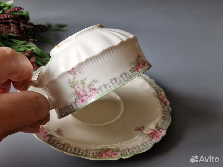 Чайная пара Limoges Франция