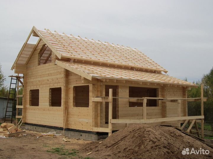 Строительство домов из Бревна Бруса