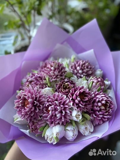 Зефирные цветы/Сладкий подарок