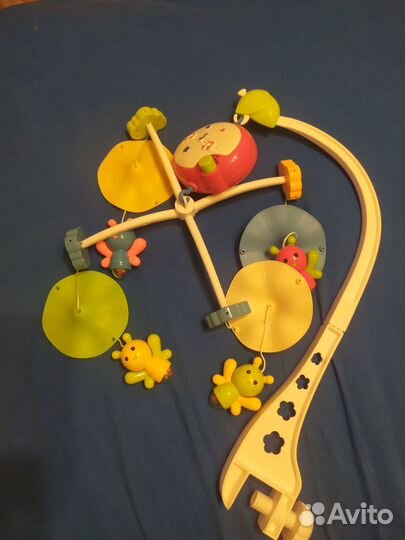 Музыкальная карусель на кроватку