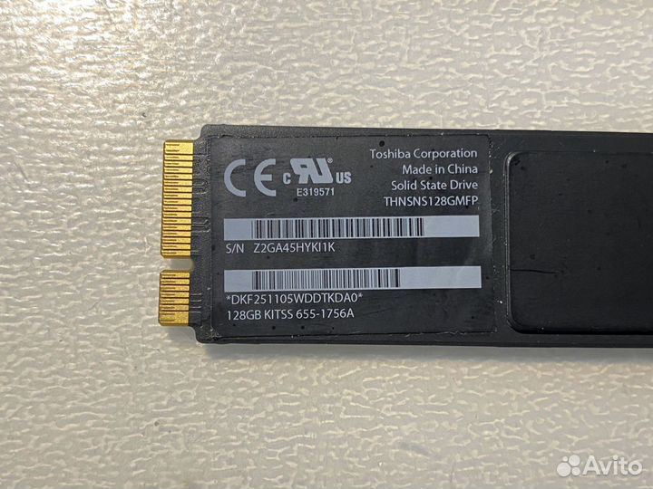 Оригинал Apple SSD 128GB и 256GB MacBook Air / Pro